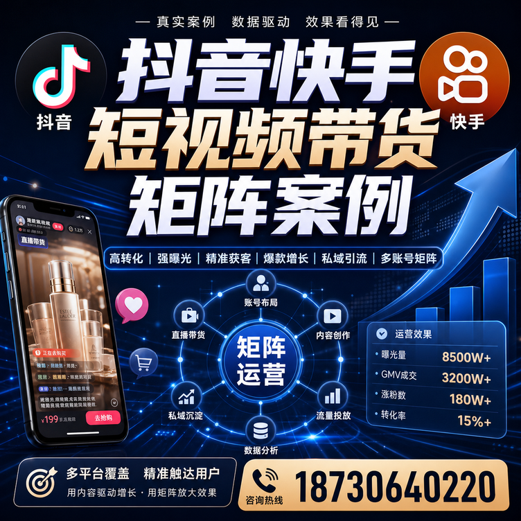 西宁短视频带货团队多平台矩阵自动分发案例